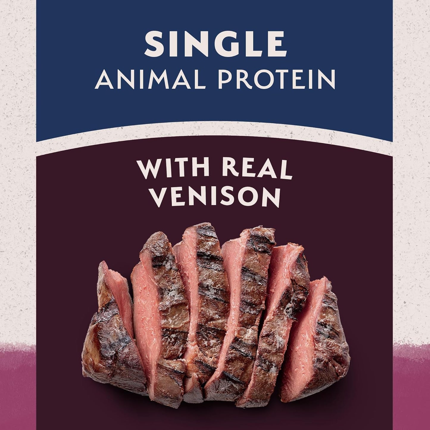 Limited Ingredient Adult Grain-Free Dry Dog Food, Reserve Sweet Potato & Venison Recipe, 4 Pound (Pack of 1)