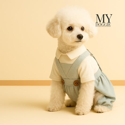 Overol y camisa para perro