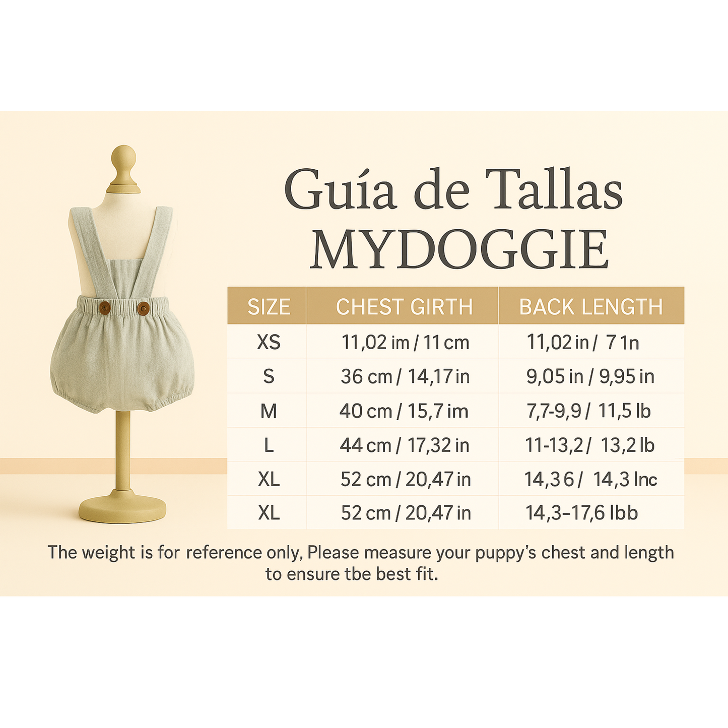 Overol y camisa para perro