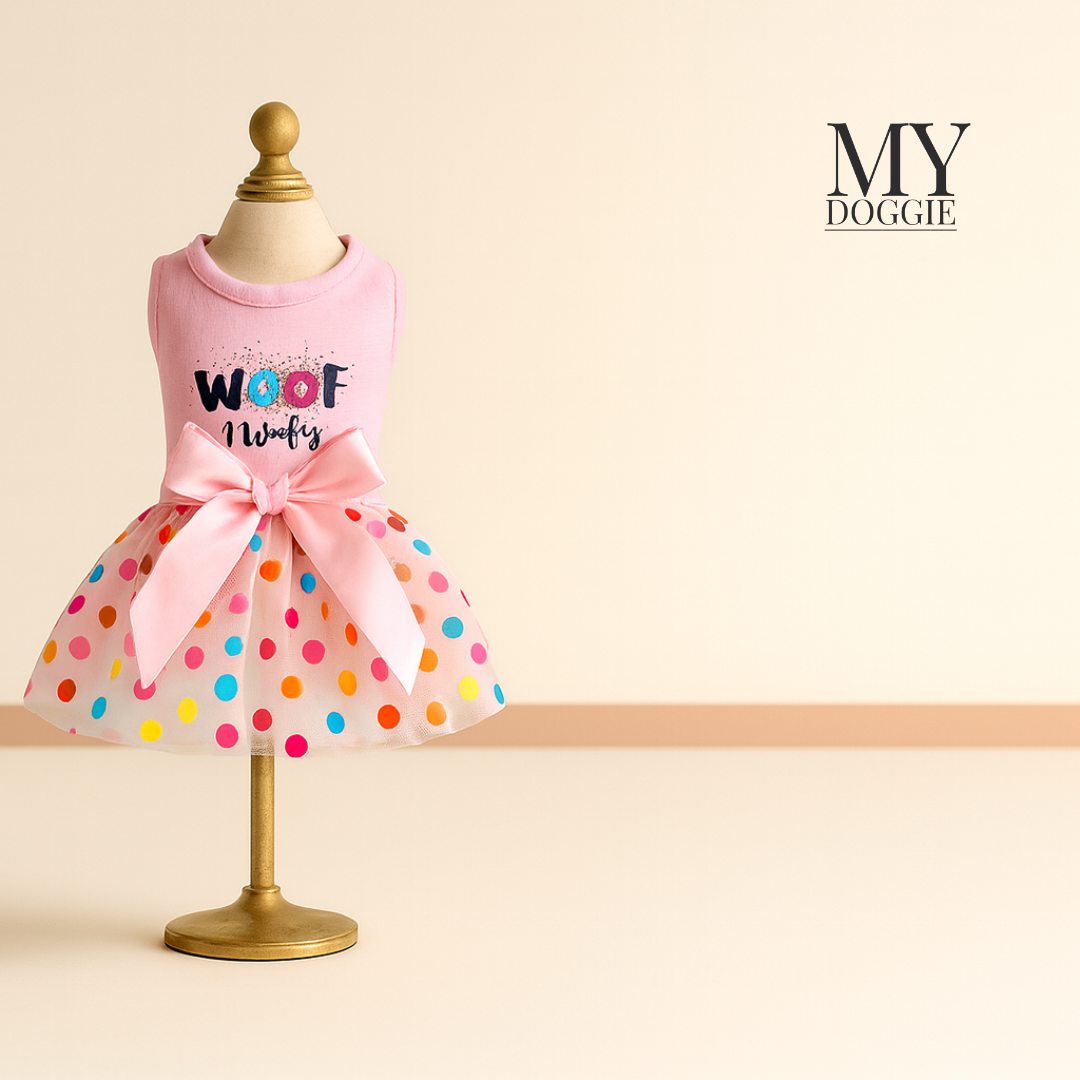 Vestido de primavera para perros pequeños