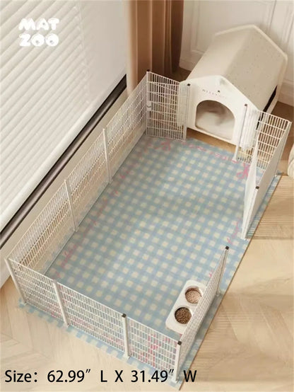 Pet Specific PVC Waterproof and Urine Proof Pad - Dog Fence Pad