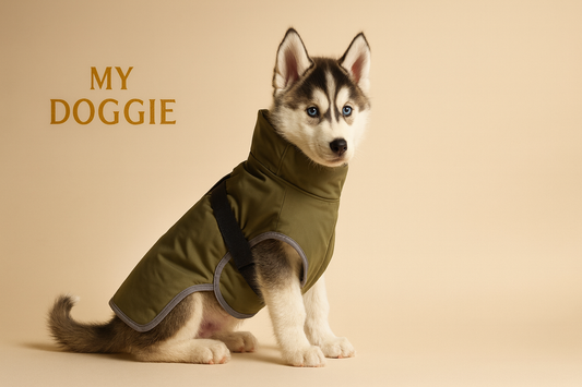 Waterproof Outdoor Dog Jacket – Windproof Rain Coat for Large Dogs