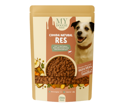 Comida Natural para Perros MYDOGGIEFOOD – 100% Natural, Sin Preservantes