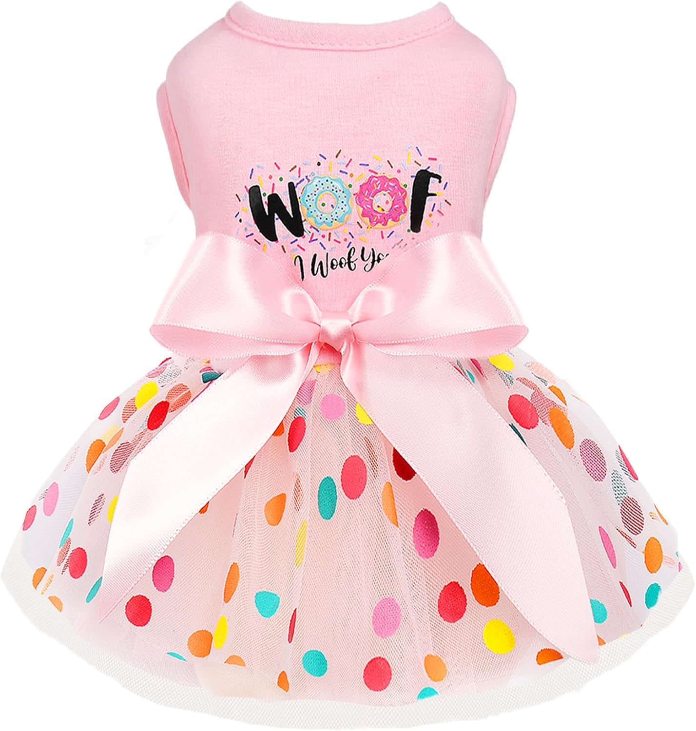 Luxury Spring Floral Dress for Small Dogs – Soft, Breathable, Easy-On