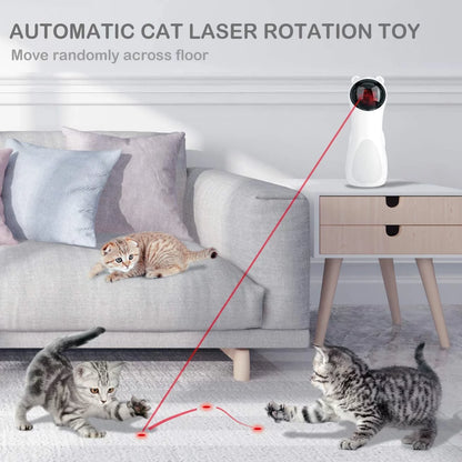 Interactive Automatic Laser Toy for Cats & Kittens (USB/Battery)
