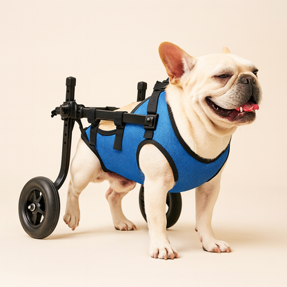 Lightweight Rear Support Dog Wheelchair — Adjustable Fit