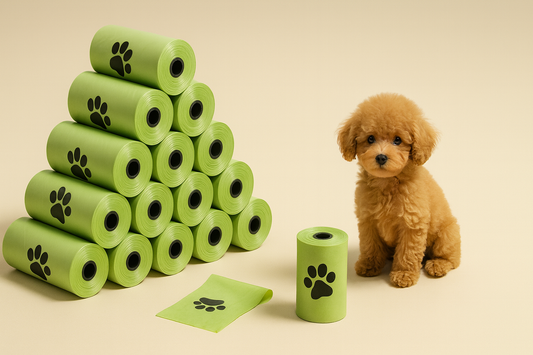 Thick Dog Poop Bags, Leak Proof Pet Waste Bag for Dog Outdoor Walking