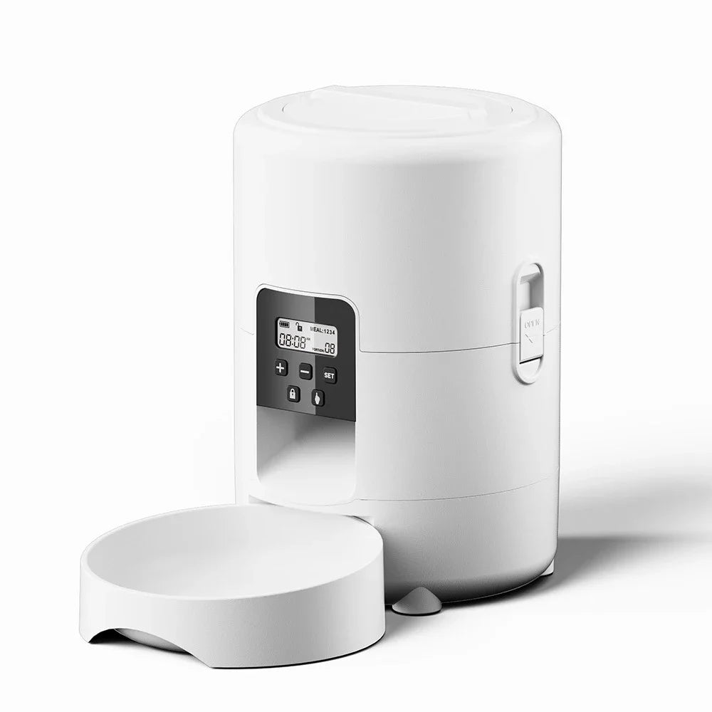 Smart Wi-Fi Auto Pet Feeder by Petavista – Remote Kibble Dispenser