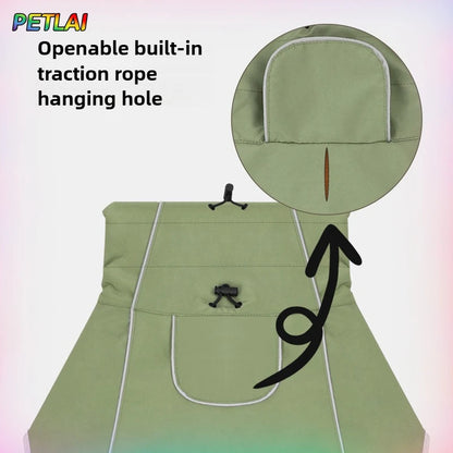 Waterproof Outdoor Dog Jacket – Windproof Rain Coat for Large Dogs