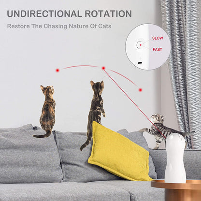 Interactive Automatic Laser Toy for Cats & Kittens (USB/Battery)