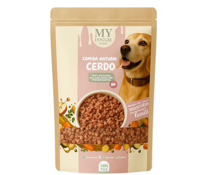 Comida Natural para Perros MYDOGGIEFOOD – 100% Natural, Sin Preservantes