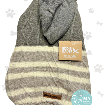 L EDDIE BAUER Sueter para perro/ GRIS